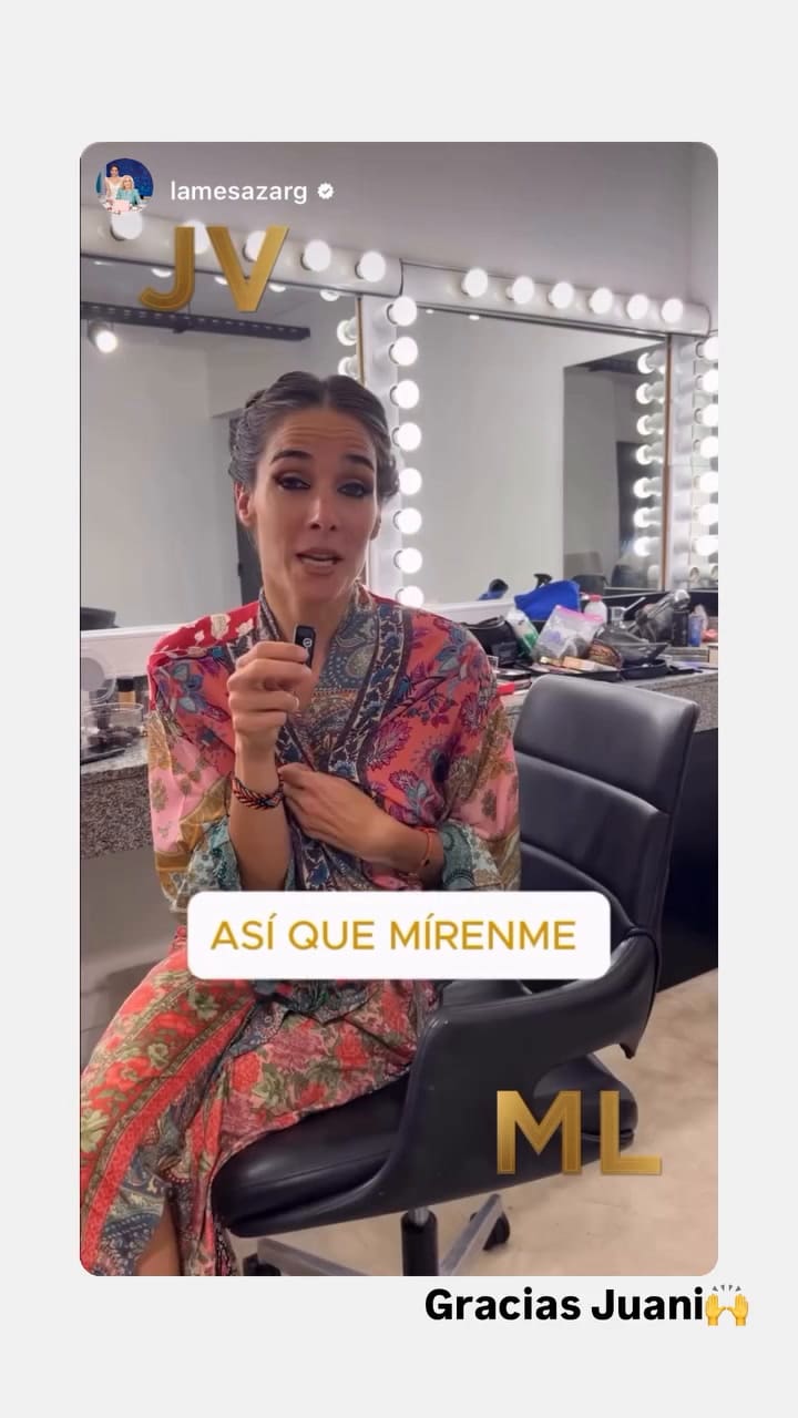 Juana Viale explicó por qué su abuela no conducirá su programa el sábado