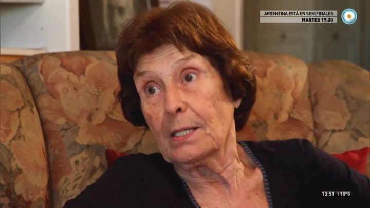 Elsa, viuda de Oesterheld babla sobre la Torre Dorrego