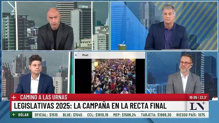 Legislativas: la campana en la recta final