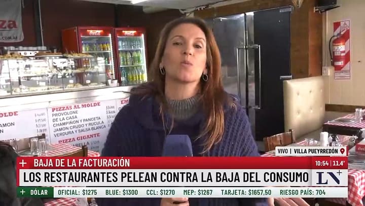 Los restaurantes pelean contra la baja del consumo