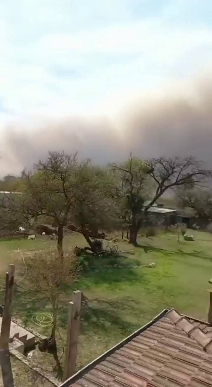 Fuego en las inmediaciones de Despeñaderos