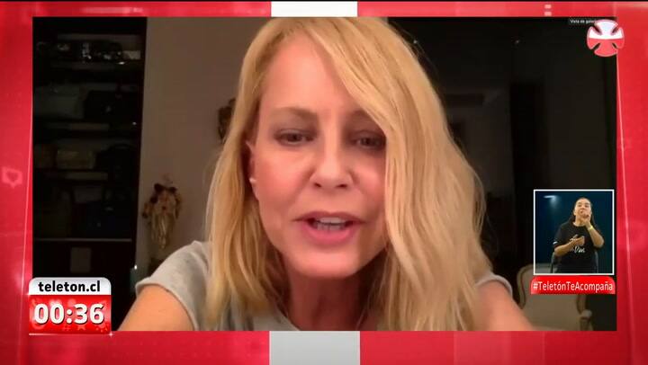 Cecilia Bolocco: 'Estoy en cuarentena desde hace más de un año con mi hijo Máximo' - Fuente: Chilevi