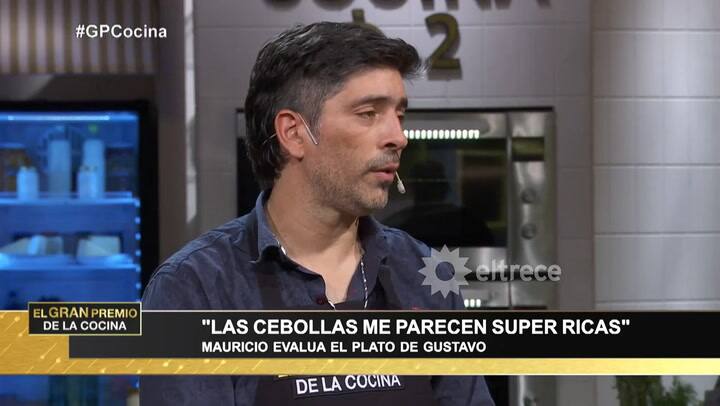 El gran premio de la cocina. El gracioso crucé entre Carina Zampini y Mauricio Asta por la devolució