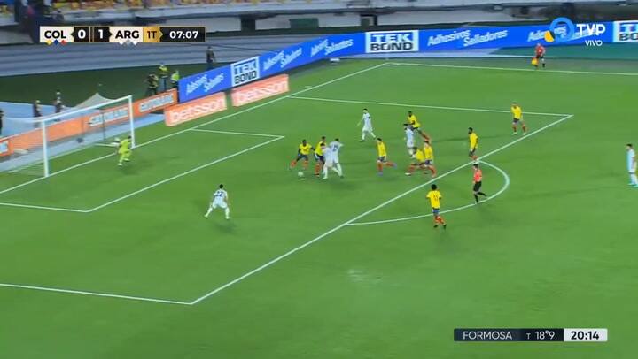 Colombia 0 - 2 Argentina (Gol de Paredes)