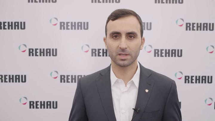 Megainversión. Rehau desembarcó en Buenos Aires con su nueva planta productiva.