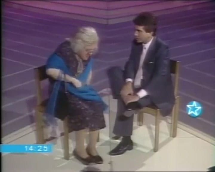 La abuela de Gasalla en Badía y Cía. - Fuente: Volver