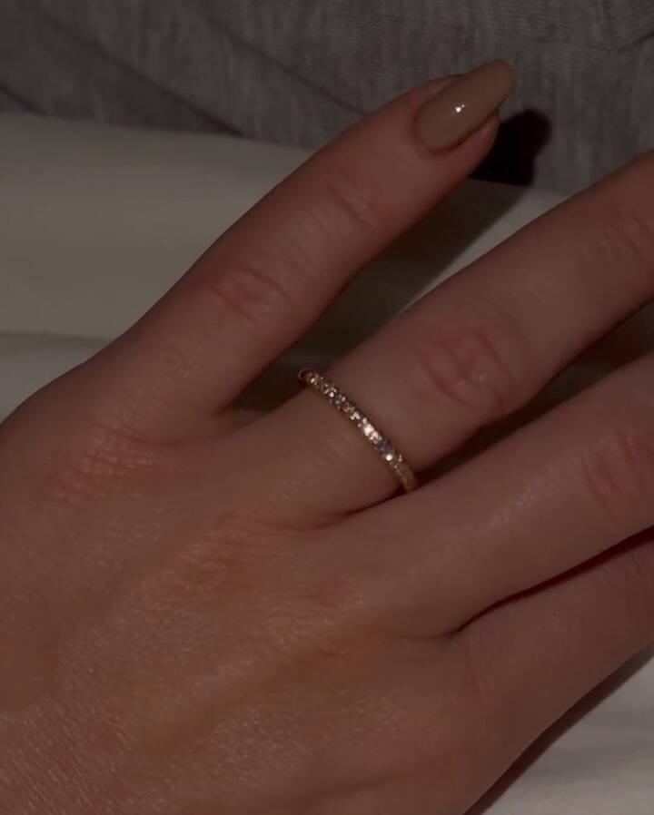 Eugenia De Martino mostró el anillo de compromiso