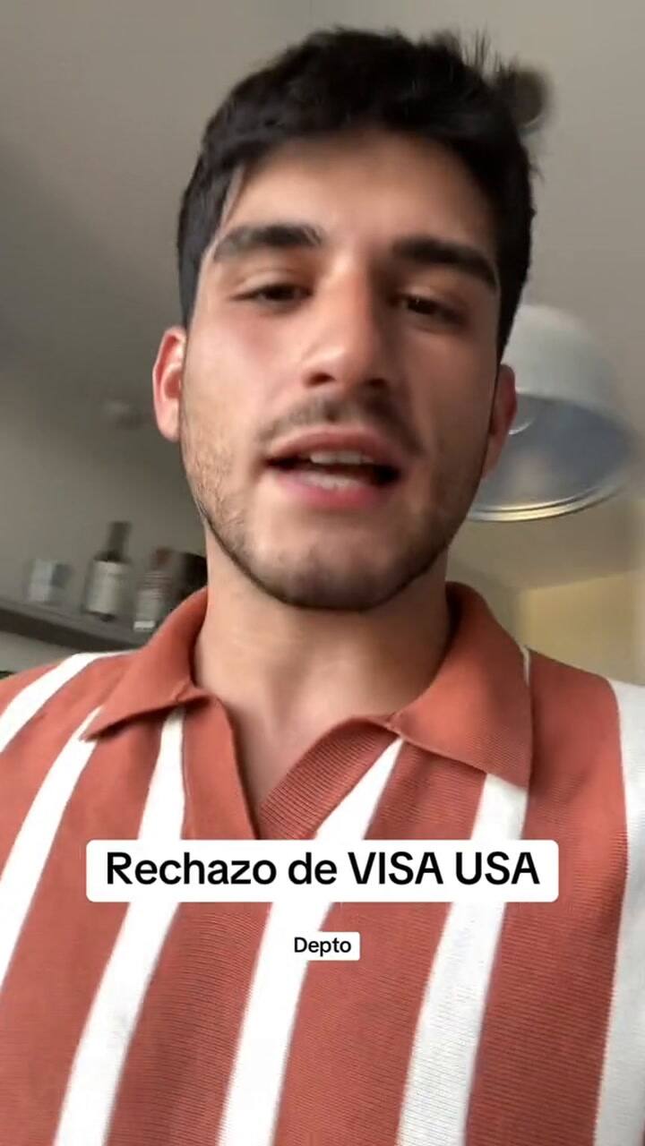 Joven argentino comparte las razones por las que le negaron la visa de EE.UU.