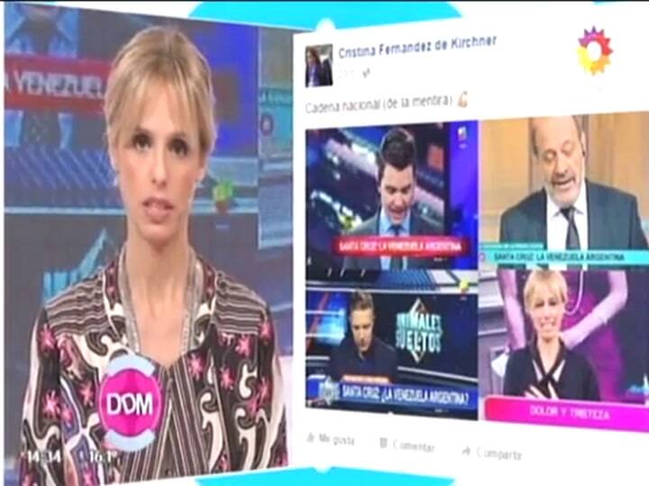 Mariana Fabbiani le respondió a Cristina Kirchner