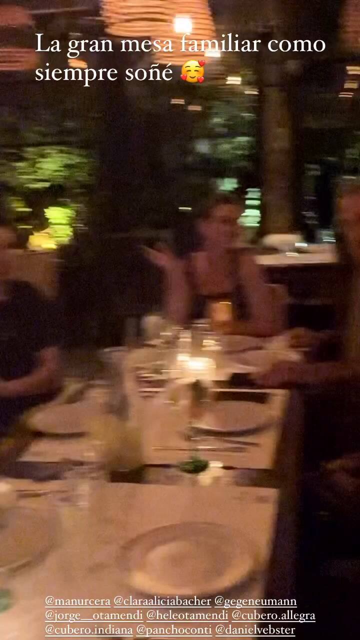 La felicidad de Nicole Neumann por haber logrado un encuentro que parecía imposible