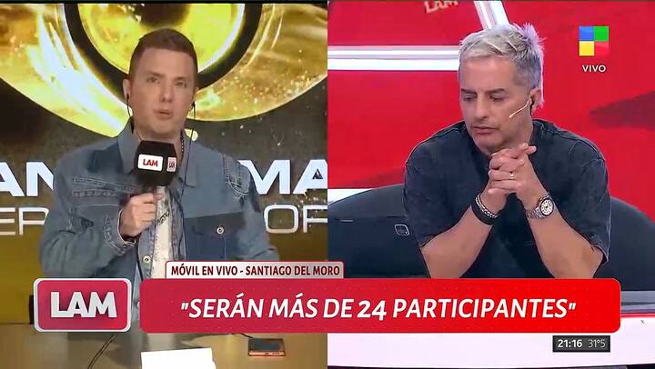 Santiago del Moro dio detalles del nuevo formato de Gran Hermano