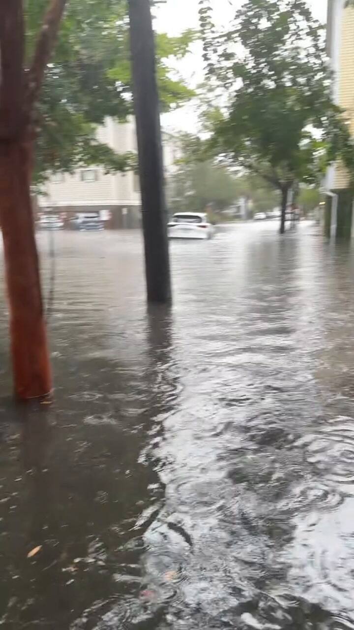 El automóvil quedó inutilizado y finalmente fue remolcado a un depósito oficial