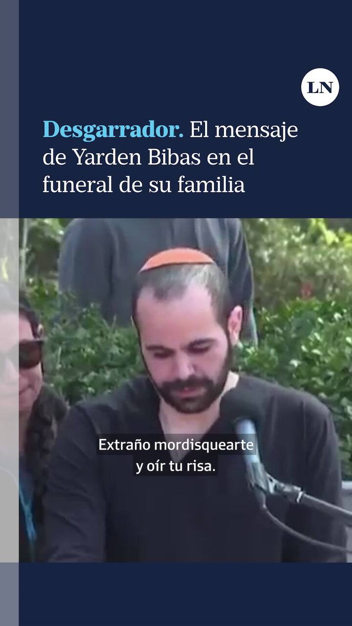 El desgarrador mensaje de Yarden Bibas, padre de la familia argentina asesinada en Gaza