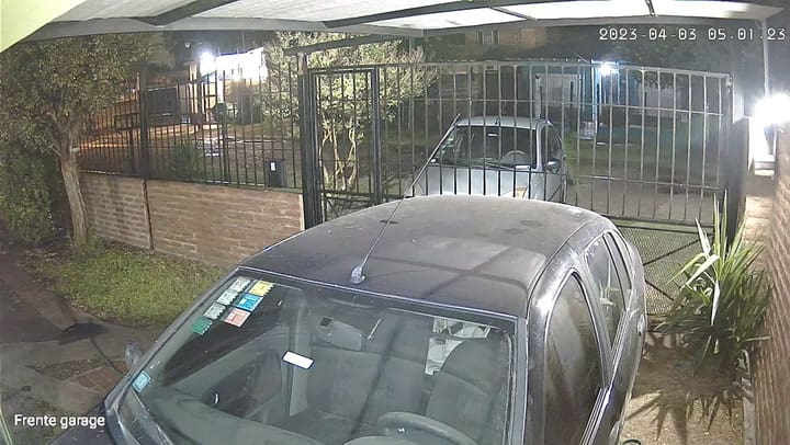 El tiroteo y la fuga de los asesinos del colectivero en Virrey del Pino