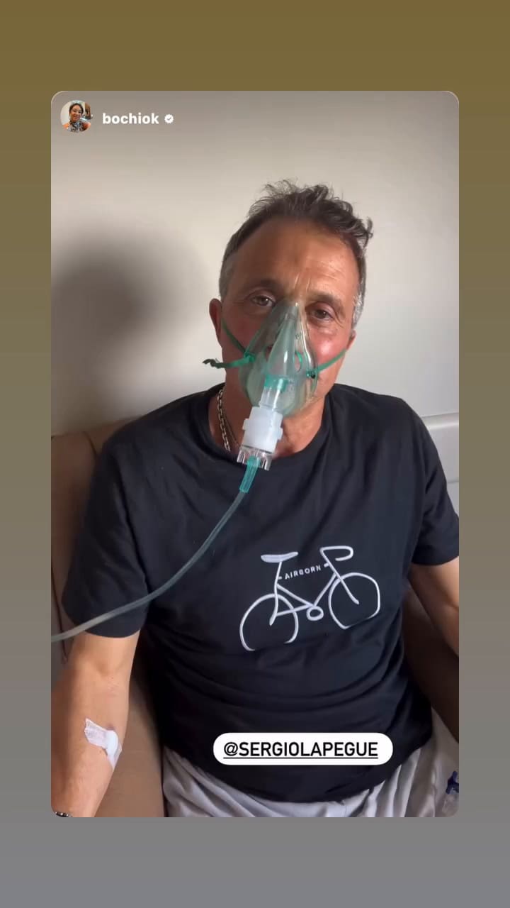 Sergio Lapegüe mostró por qué debió internarse