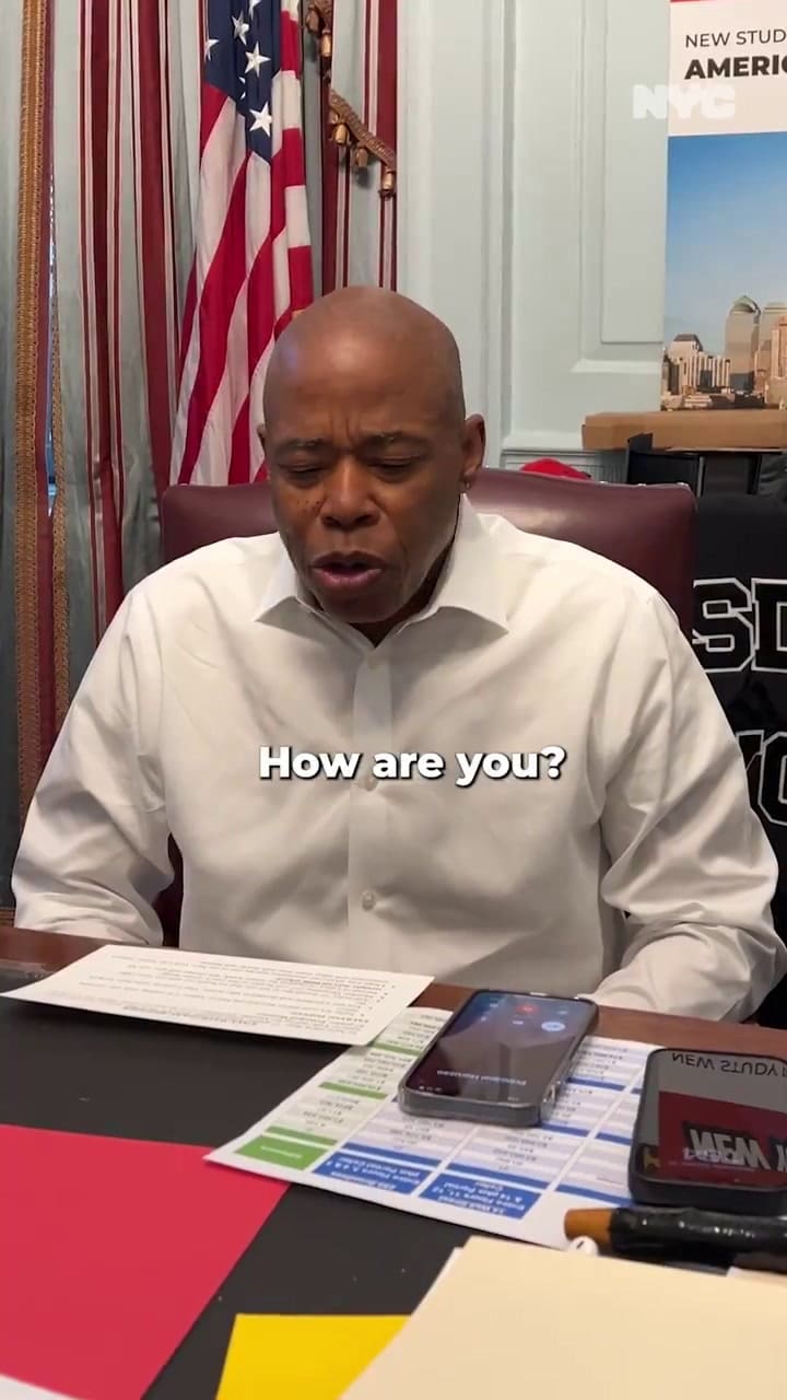 Eric Adams, Alcalde De Nueva York Anunció La Fecha Del Receso Escolar