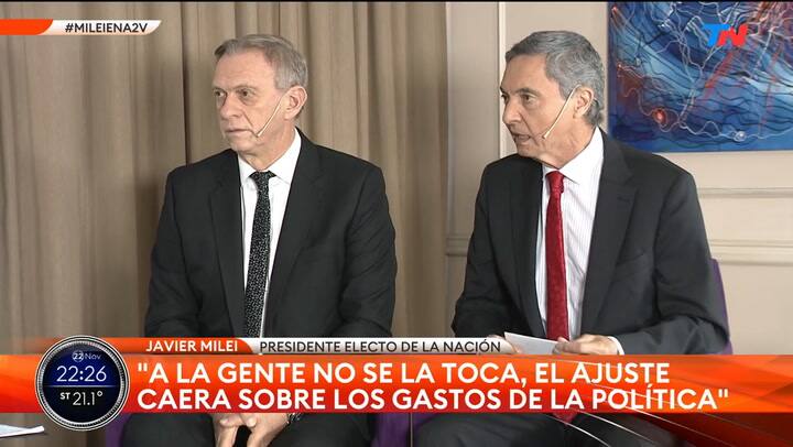 Javier Milei I Si Usted Tomó Un Crédito Uva Es Incorrecto Pedir Que Lo Pague Otro