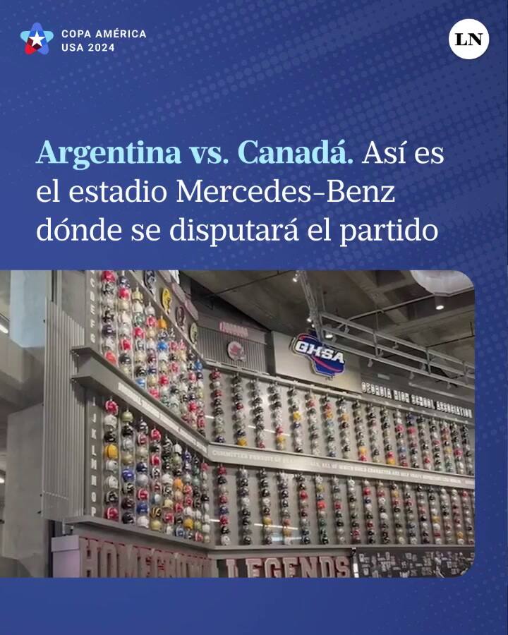Copa América 2024 - Cadenas De Comida Rápida Y Cajeros Automáticos- Así Es El Estadio Mercedes-benz Por Dentrolanacion En Atlanta @Eze Diaz99