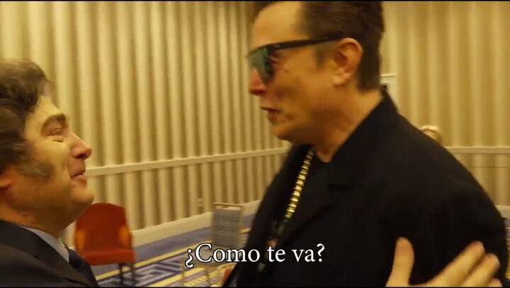 El obsequio de Javier Milei a Elon Musk