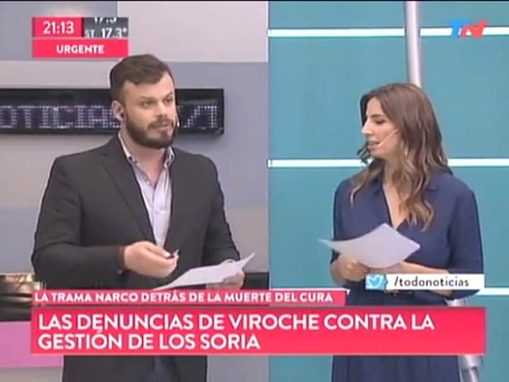 El cura Viroche había denunciado a dirigentes de La Florida 2