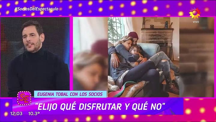 Eugenia Tobal habló sobre Nicolás Cabré y reveló cuánto tardó en superar la traición del actor