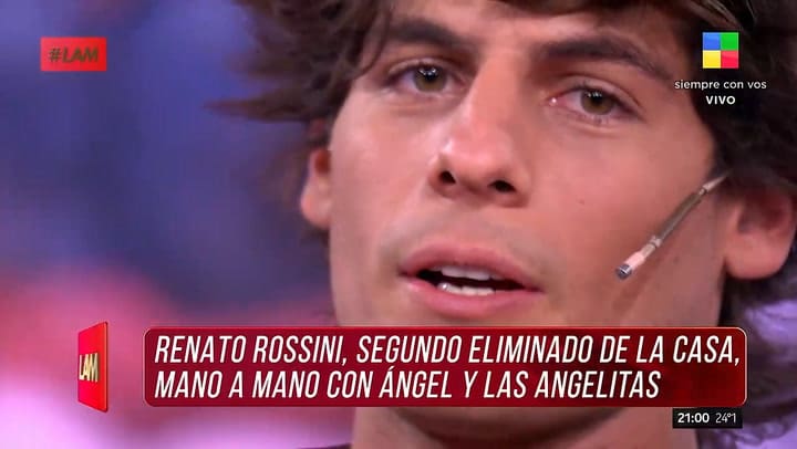 Renato hablo de su mama y se emociono
