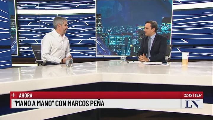 Marcos Peña El Sistema Te Hace Sentir Que Trabajas De Visitante