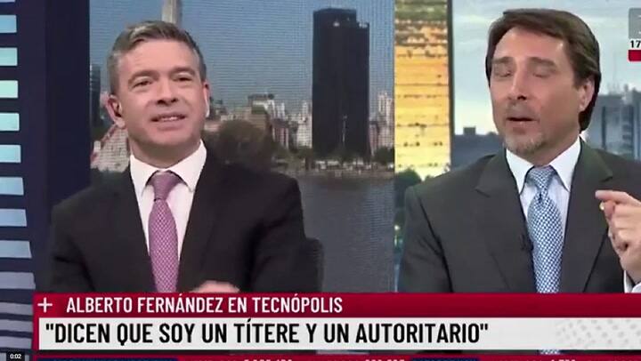 El gesto de Wado de Pedro que descubrió en vivo Feinmann: 'Salí de ahí, Maravilla'