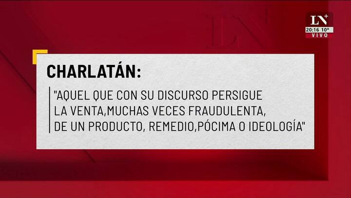 Charlatán, el editorial de Jonatan Viale
