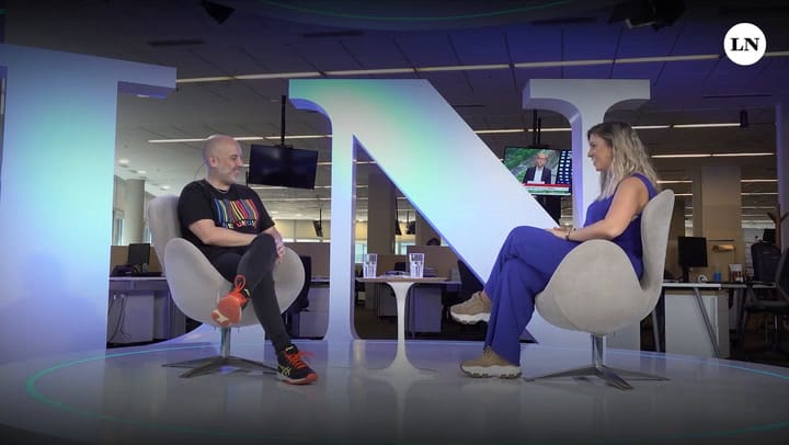 José María Muscari con Maite Peñoñori