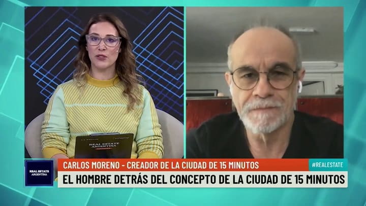 Carlos Moreno explica si cualquier ciudad puede desarrollar el concepto de 15 minutos