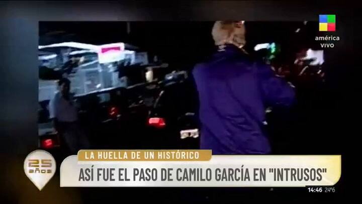 El paso de Camilo García por Intrusos