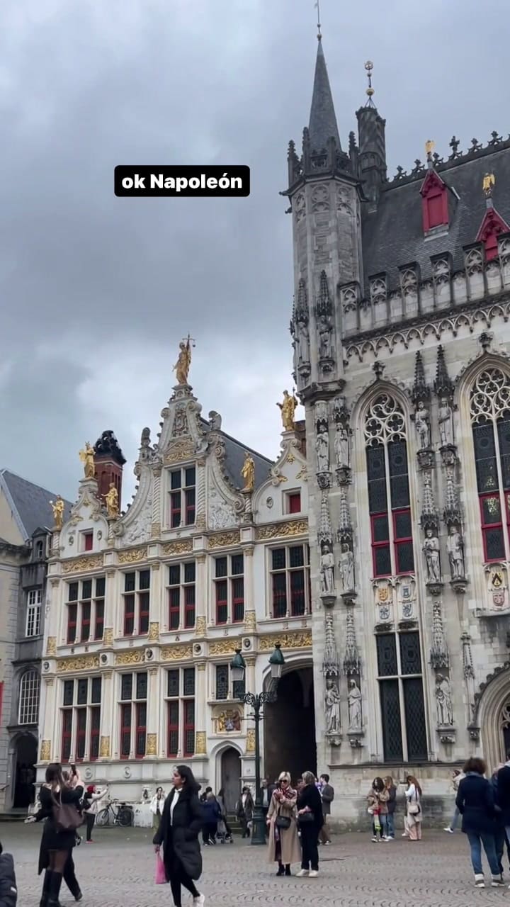 Guillermina Valdés y Joaquín Furriel viajaron a Brujas