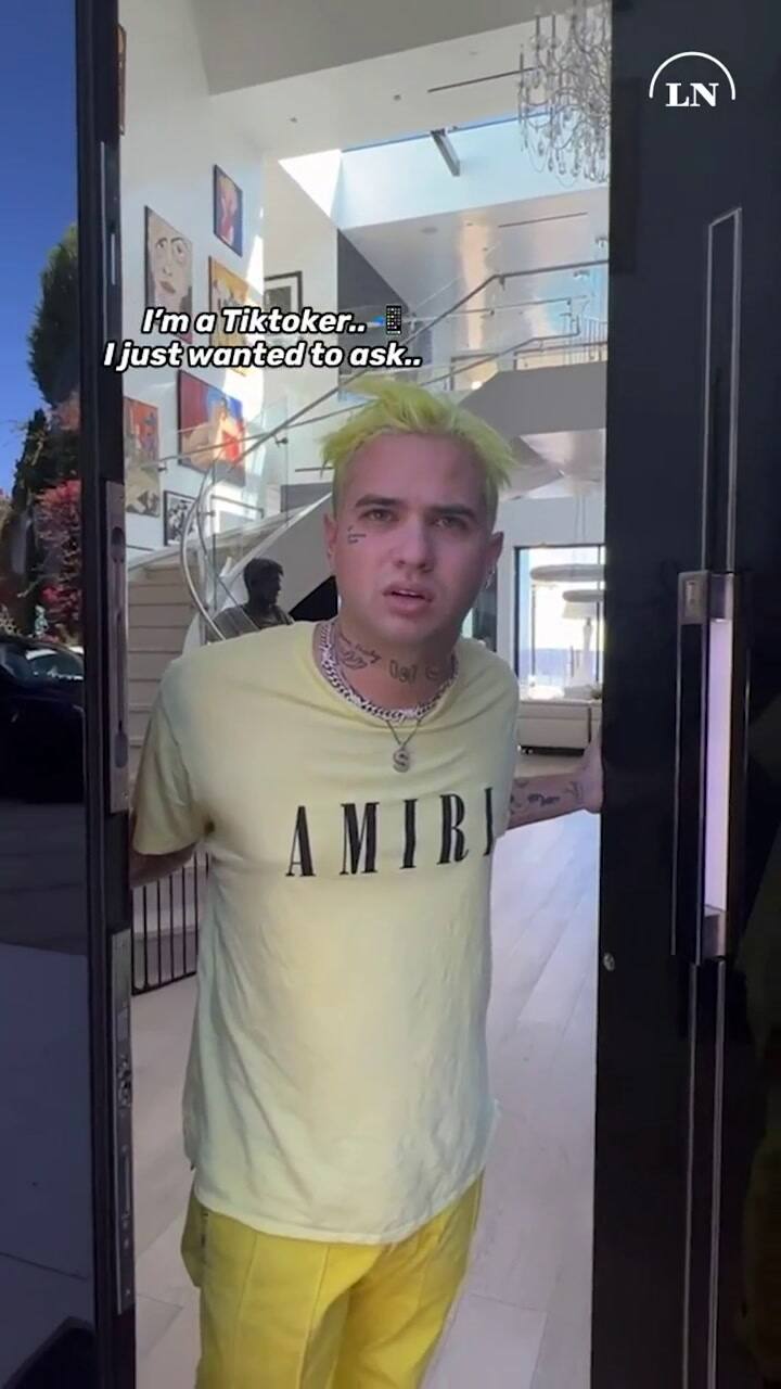 Tiktoker golpea la puerta de las mansiones mas increíbles