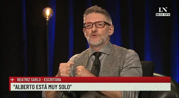 Beatriz Sarlo: 'El temperamento de Cristina es de Monarca'