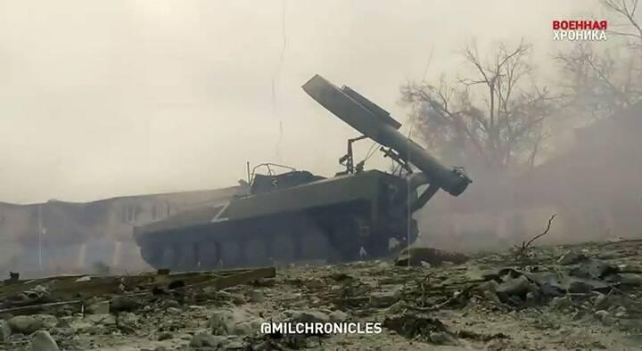 El UR-77 'Meteorito' en acción