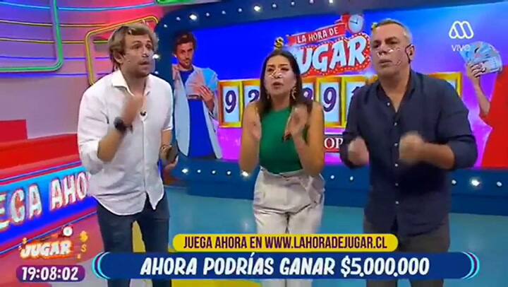 El error que le costó muy caro a una participante del programa La hora de jugar