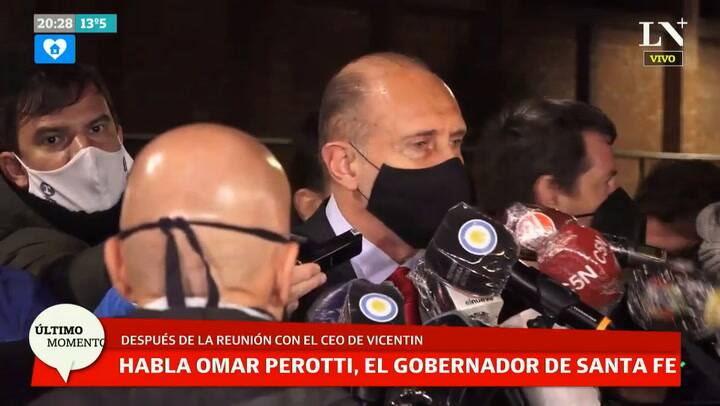 Omar Perotti: 'Alberto Fernández va a escuchar alternativas superadoras'