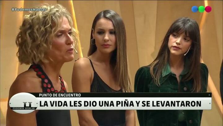 El peor momento de Maru Botana y Pampita Ardohain - Fuente: Telefé
