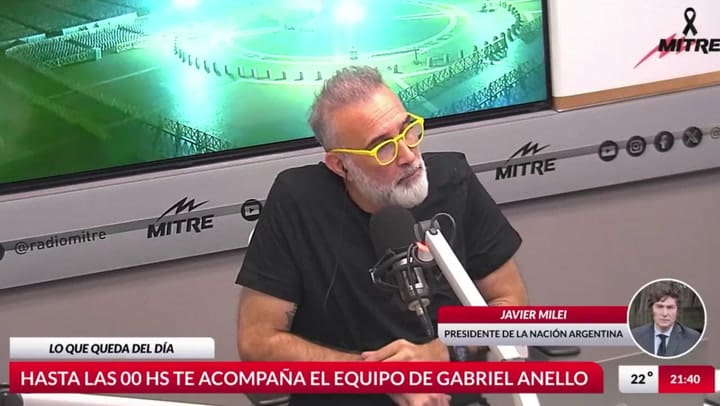 Milei: "Yo le pedí perdón al papa Francisco"