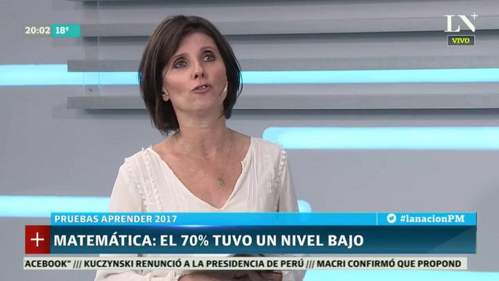 Aprender 2017: mejor en lengua, igual en matemática