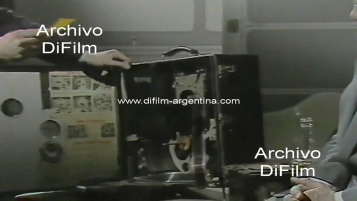 Romulo Berruti y Carlos Morelli en Función Privada (1984) - Fuente: Archivo DiFilm