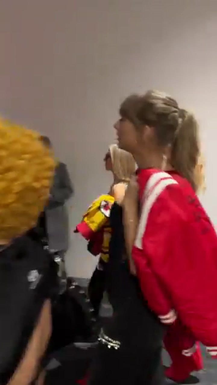 Así fue la llegada de Taylor Swift