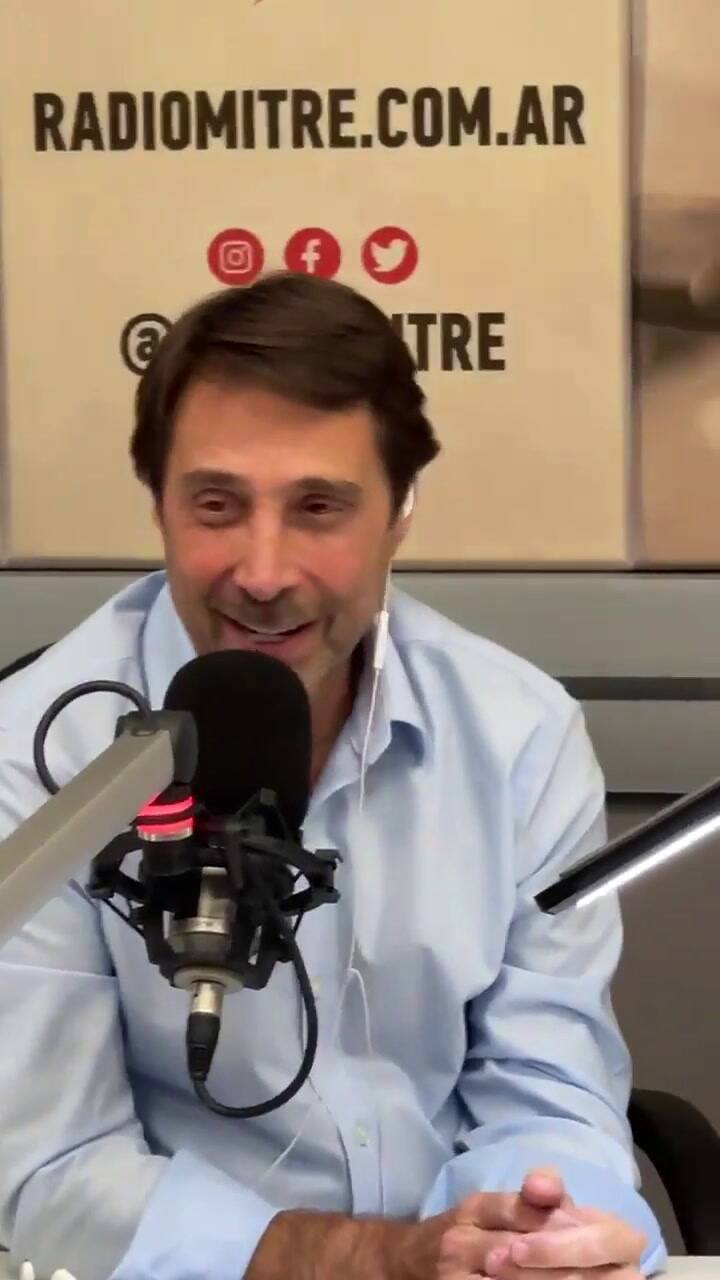 Eduardo Feinmann llevó a su hija, Esmeralda, al pase con Jorge Lanata