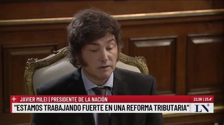 Javier Milei calificó a Nicolás Posse como su "amigo"