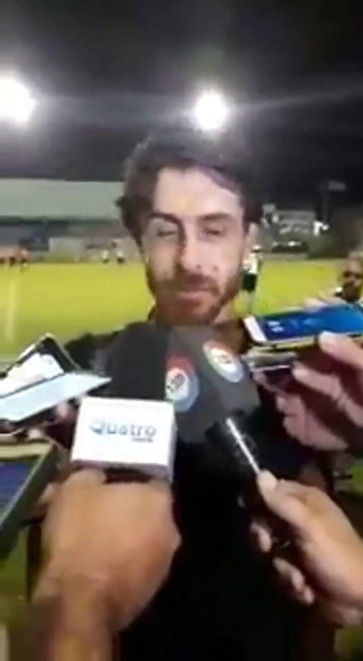 Pablo Aimar jugó un amistoso con Estudiantes de Río Cuarto frente a Belgrano de Vicuña Mackenna