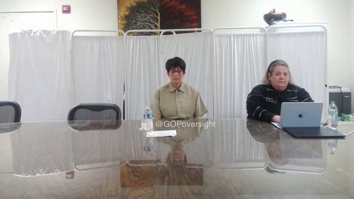 Ghislaine Maxwell se niega a responder preguntas en la declaración ante el Congreso estadounidense