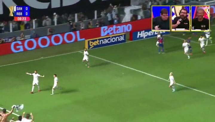 El golazo de Neymar en semis del Campeonato Paulista