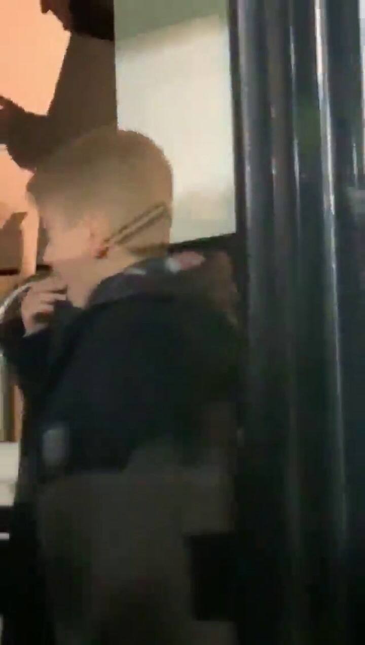 Lionel Messi está en el Bernabéu, acompañado por su familia y compañeros de Barcelona - Fuente: Twit