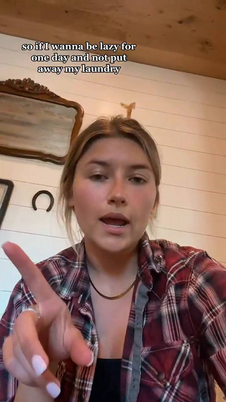 La joven explicó por qué vivir en una mini casa no es para todos